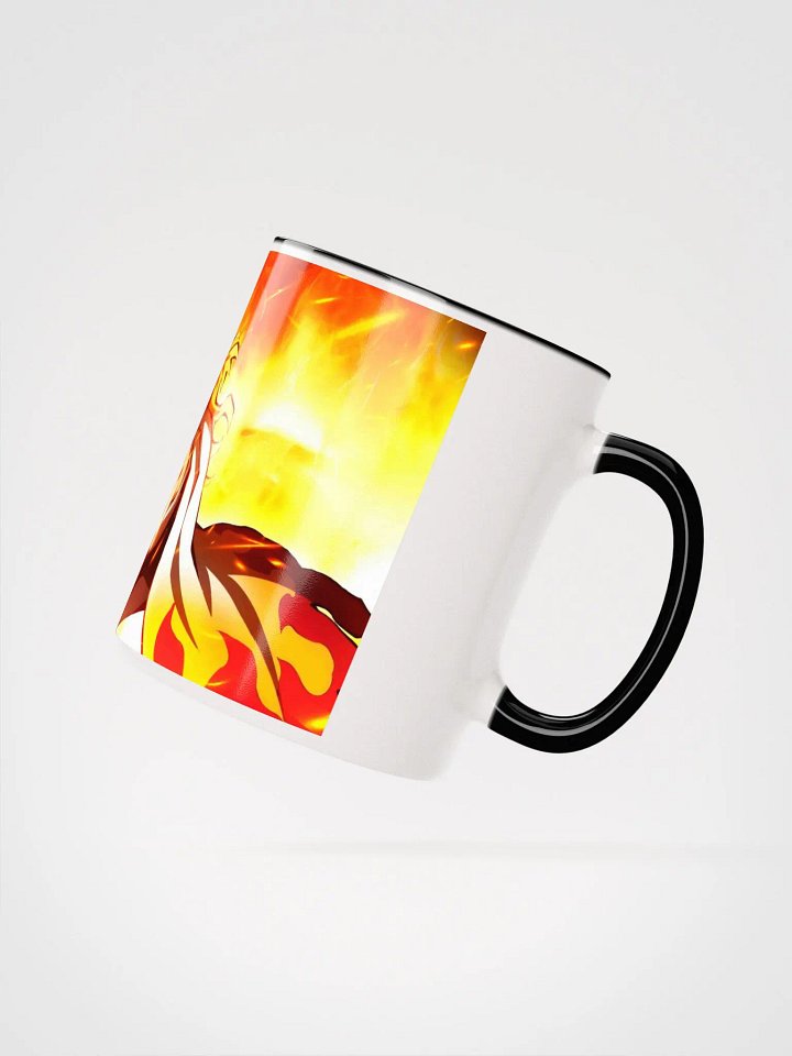 Flaming Demon Slayer Ceramic Mug - Premium Anime-Inspired Coffee Mug product image (2)