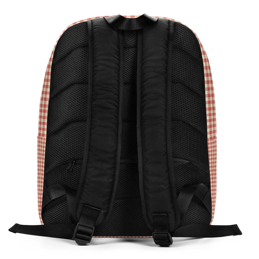 XOXO, HAPPY, LOVE Orange Circle/Gingham Backpack product image (8)