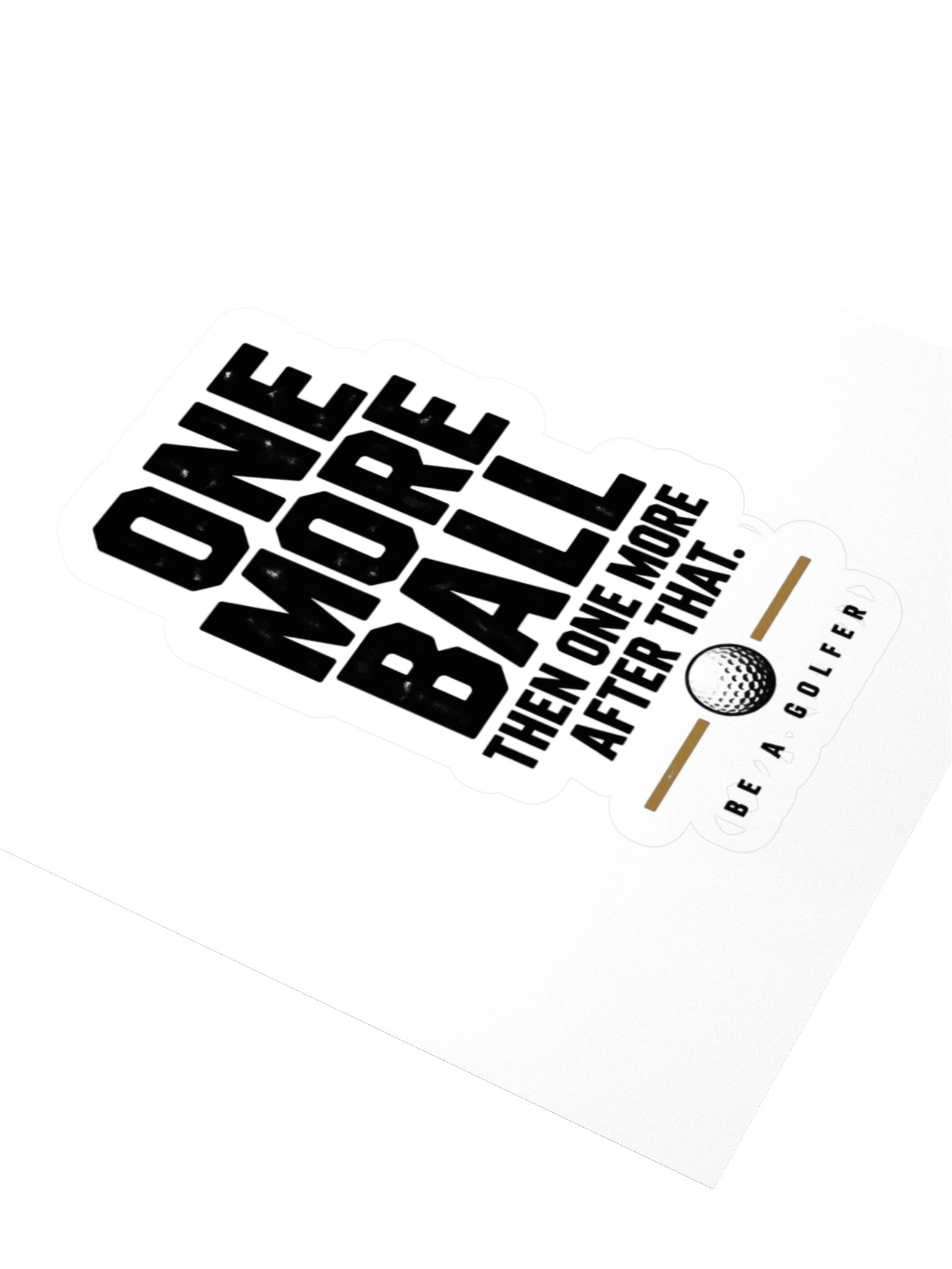 One More Ball Sticker product image (3)