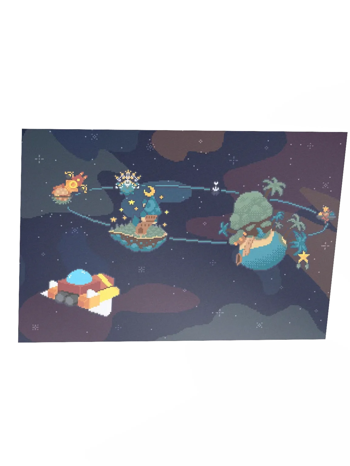 Gummi Ship Print product image (3)