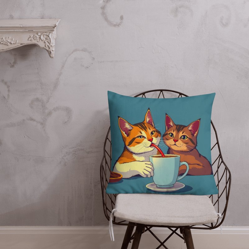 Premium Pillow-Sip Happens product image (3)