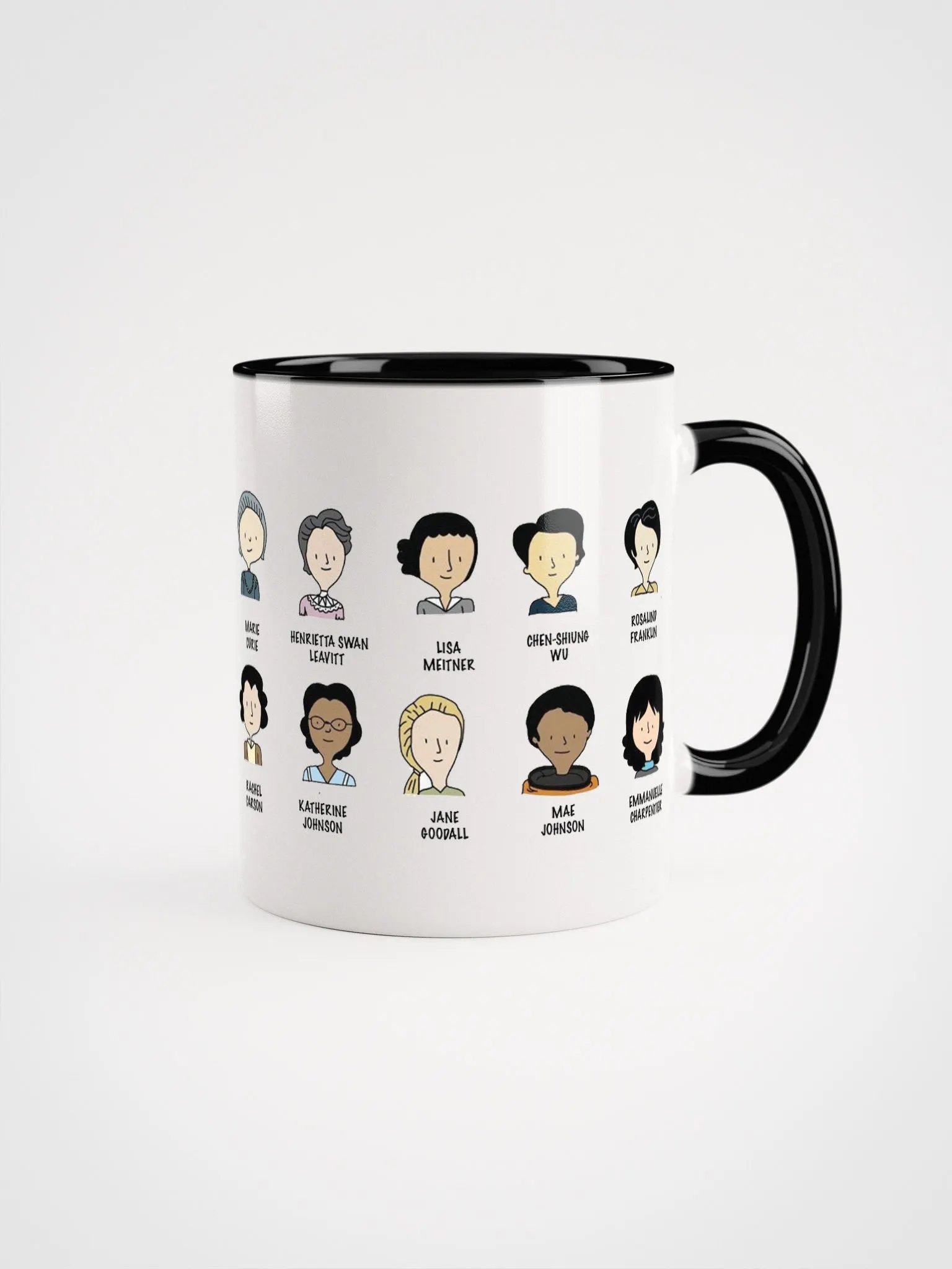 The Anti-Tradwife Ceramic Mug Of Great Women Scientists product image (3)