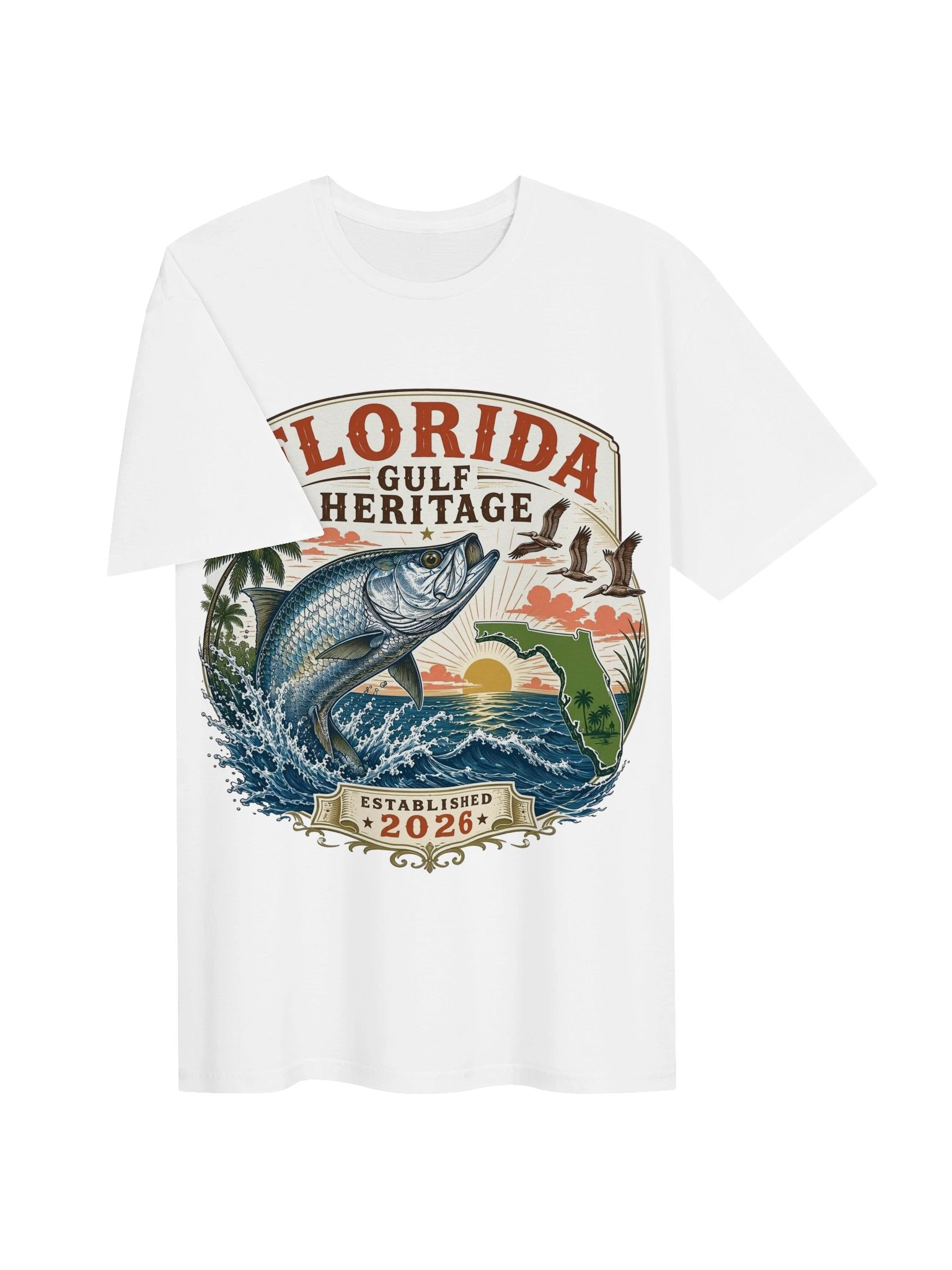 Florida Gulf Heritage T-Shirt product image (9)