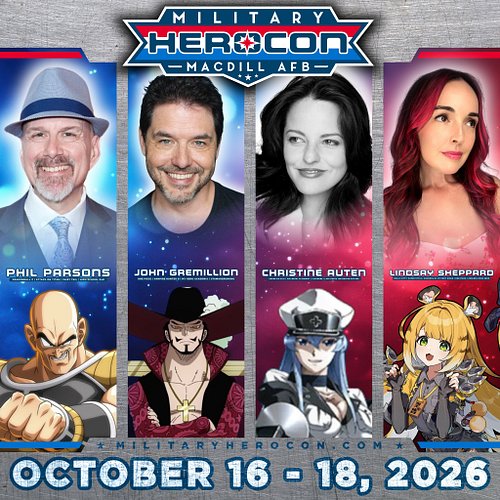 Visit our vendor table at @militaryherocon , MacDill Air Force Base, Tampa, Florida, on Friday-Sunday 16-18 October 2026! Boo...