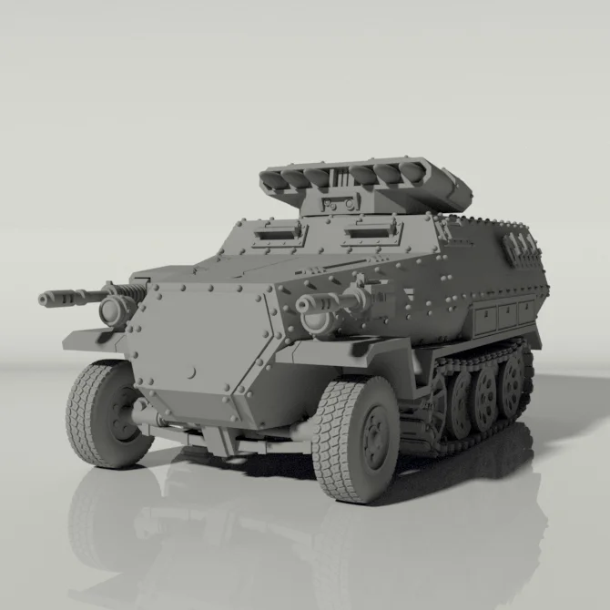 Grim 251 Transport / Artillery Support STLs product image (5)