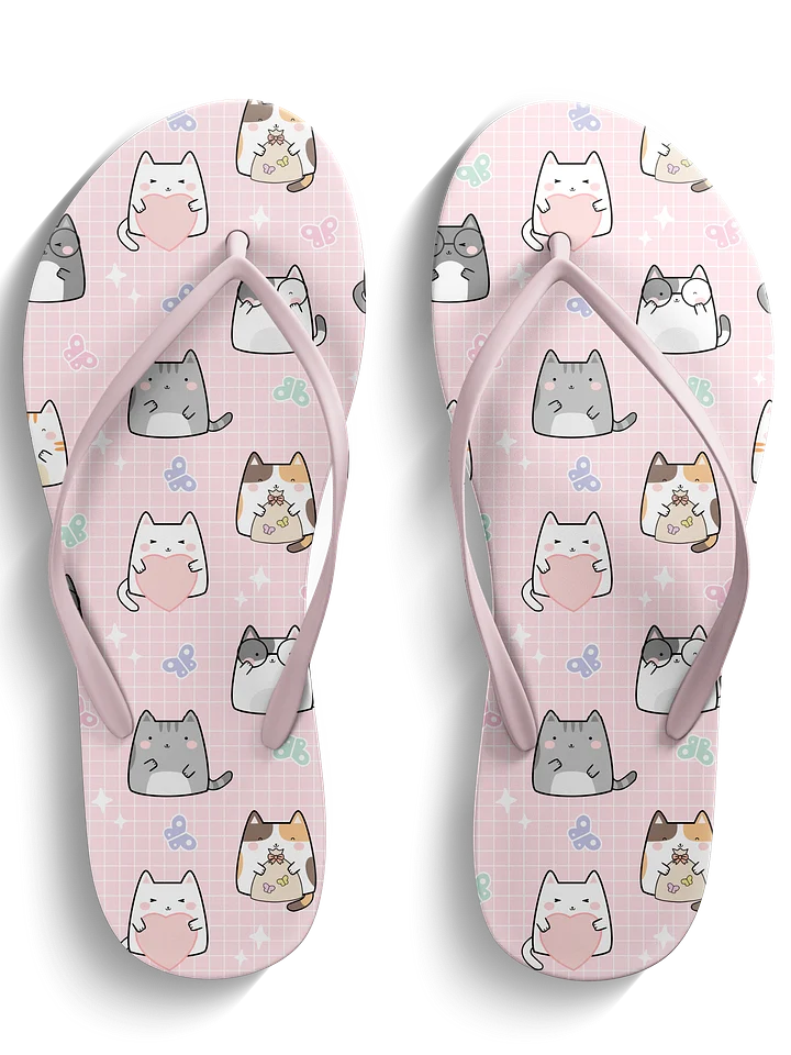 Meow Magic Flip-Flops product image (1)