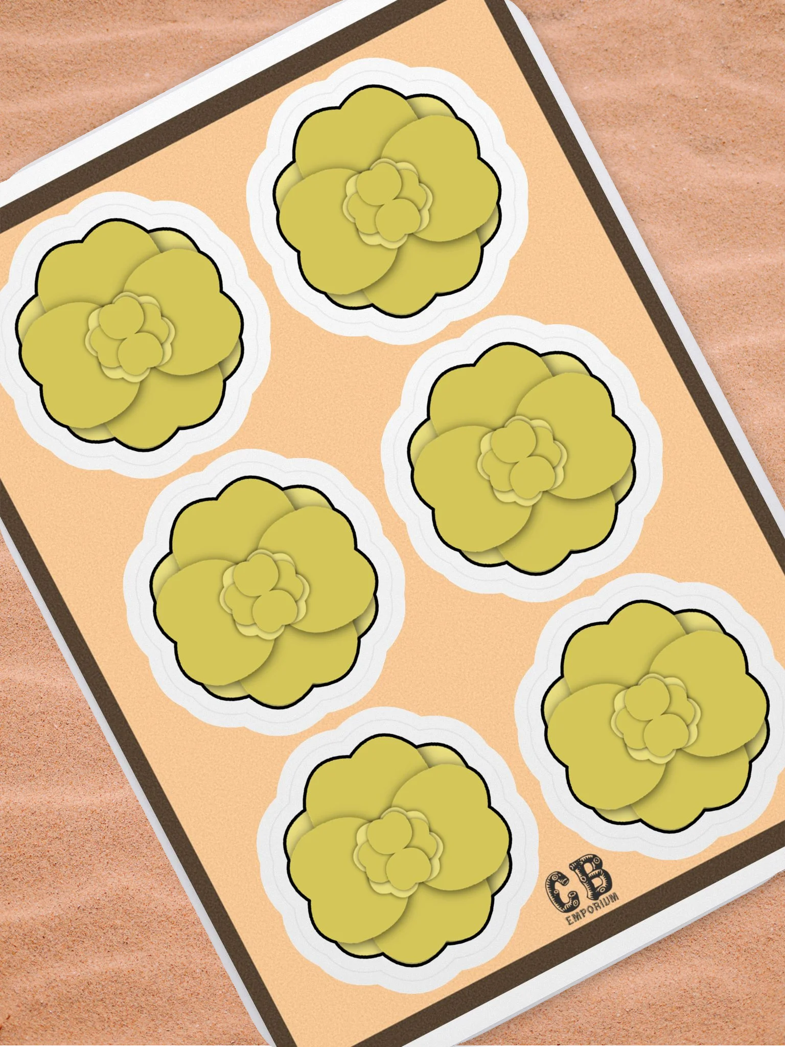 Shadow Ranch "Harrison's Yellow" Sticker Sheet product image (2)