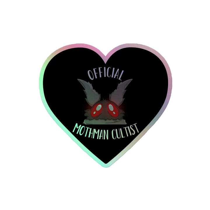 Official Mothman Cultist - Holo Heart product image (2)