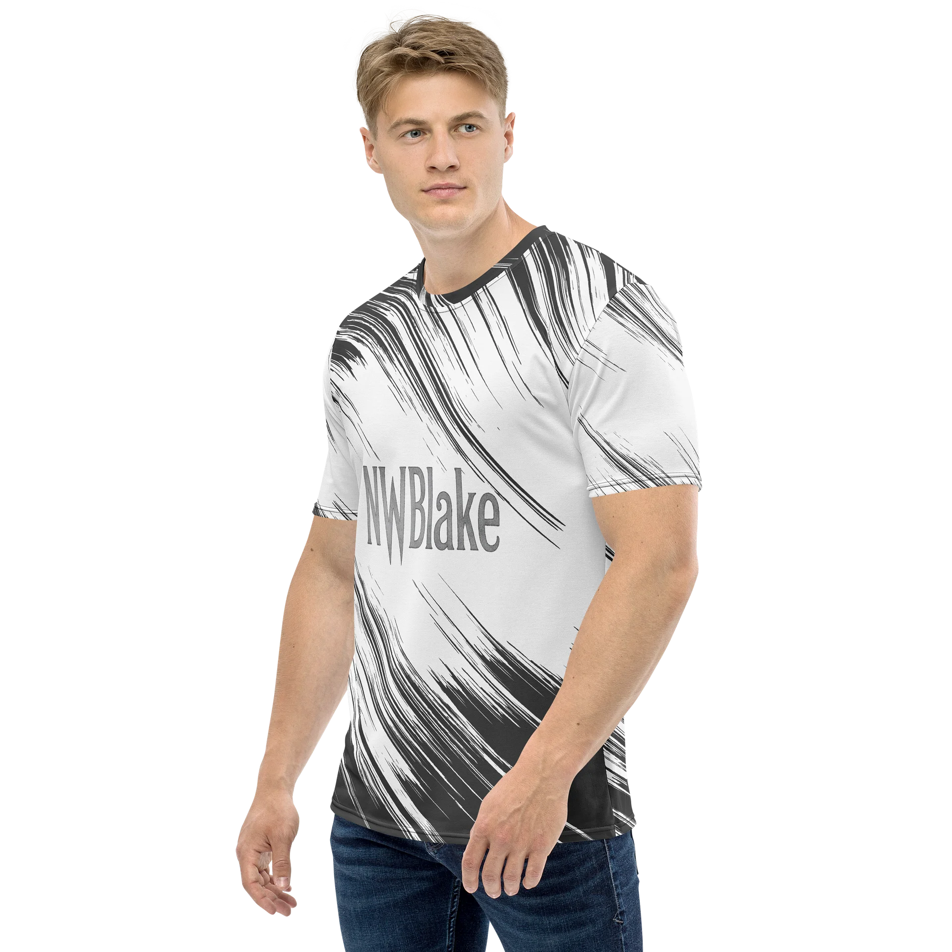NWBlake Abstract Streak Logo Tee product image (3)