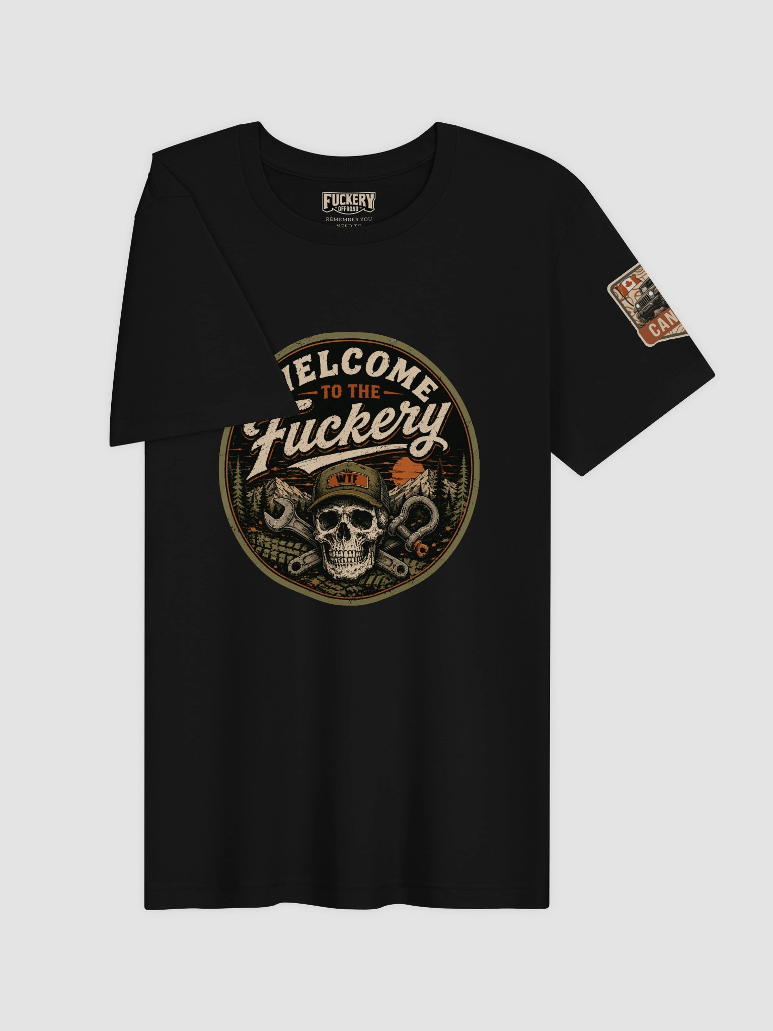 Unisex t-shirt with Welcome to the Fuckery (Version 4) product image (3)
