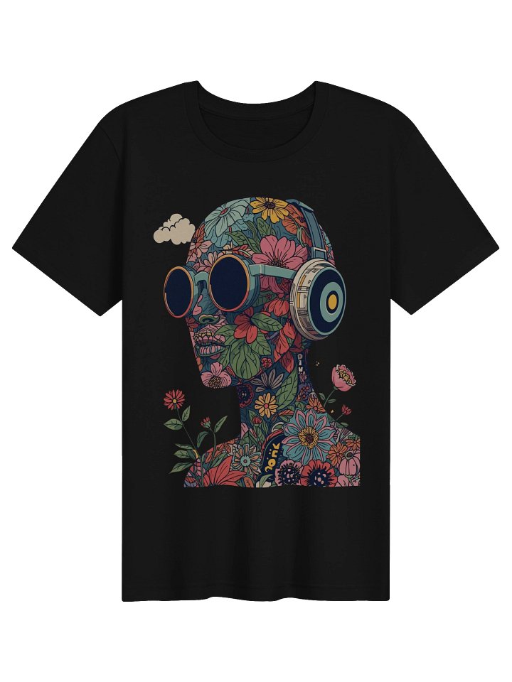 Floral Headphones Dream Supersoft Tee product image (1)