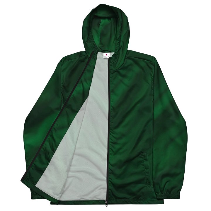 Marbled Green Adventure Windbreaker product image (2)