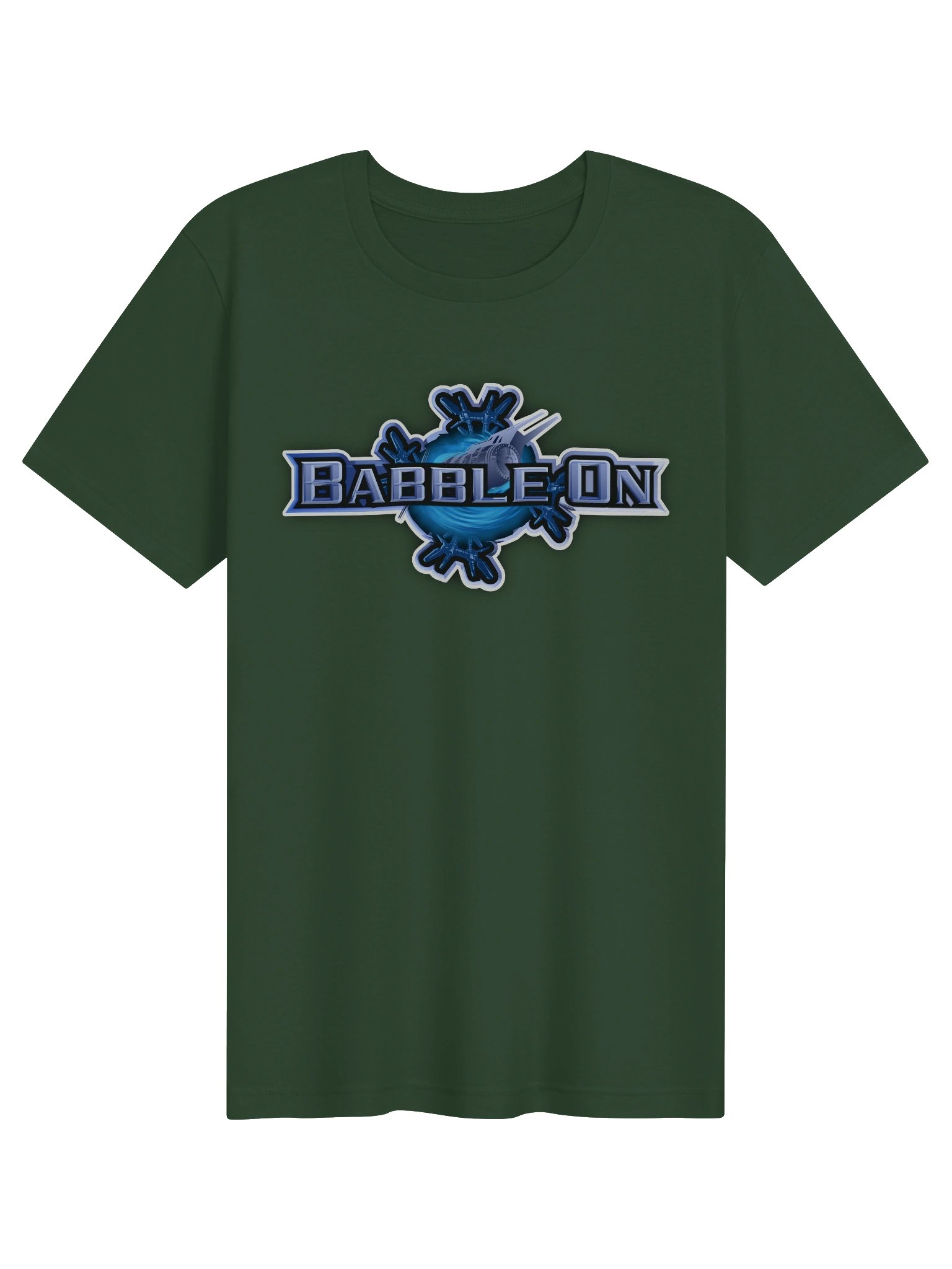 Babble On Logo Tee, Forest Green Edition product image (1)