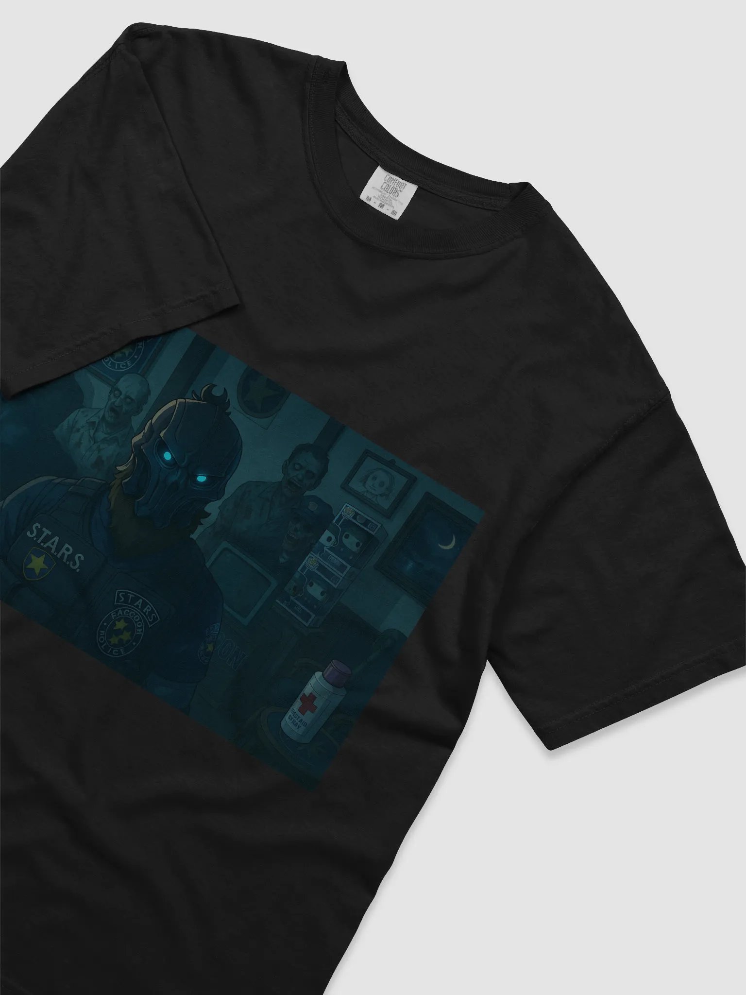 S.T.A.R.S. Raccoon Police Armor T-Shirt product image (3)