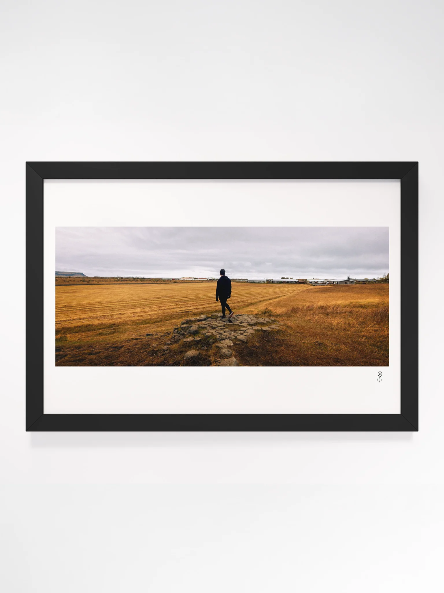 "Basalt" - Framed Print product image (1)