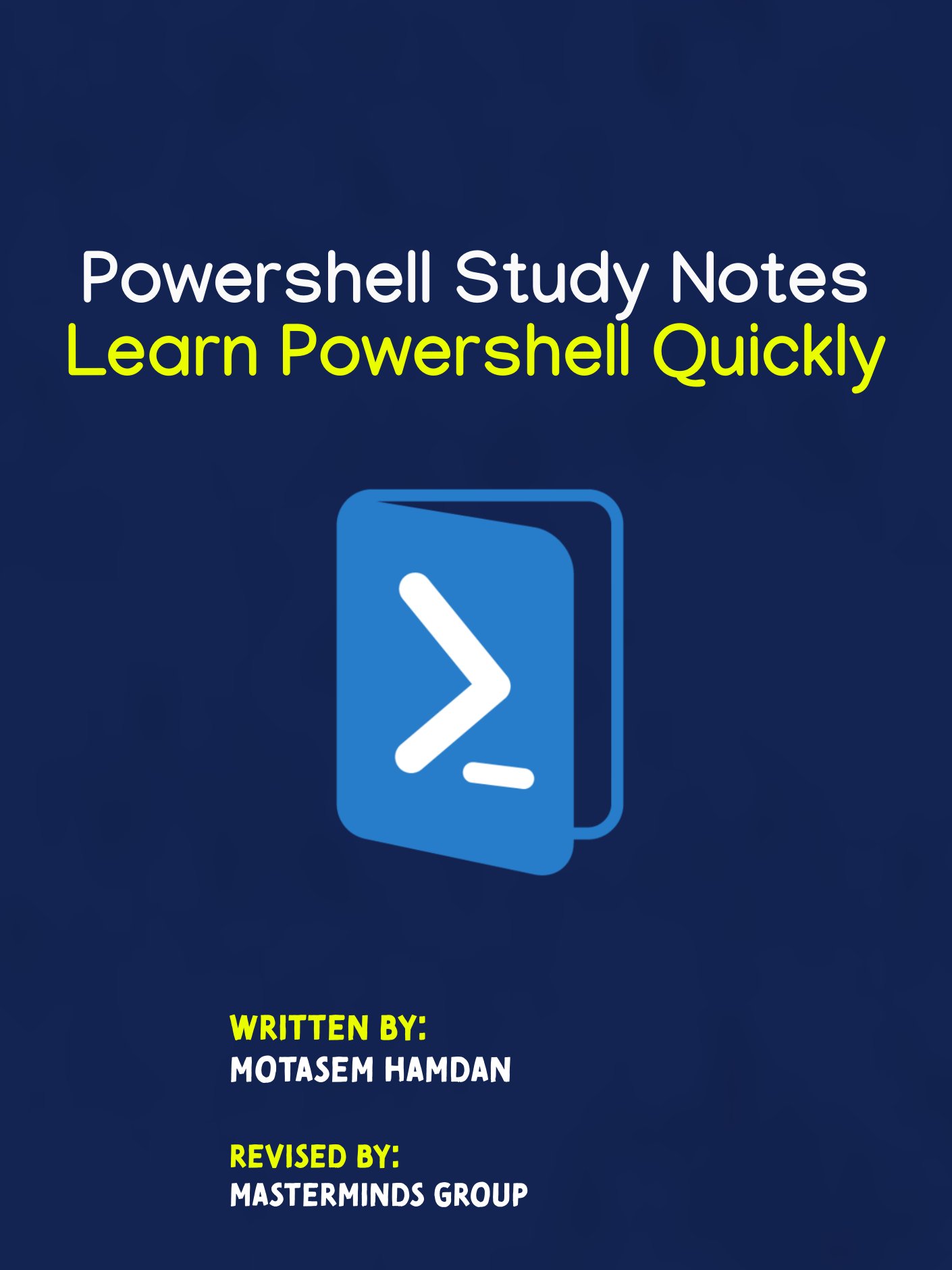 Powershell Study Notes | Learn Powershell Quickly product image (1)