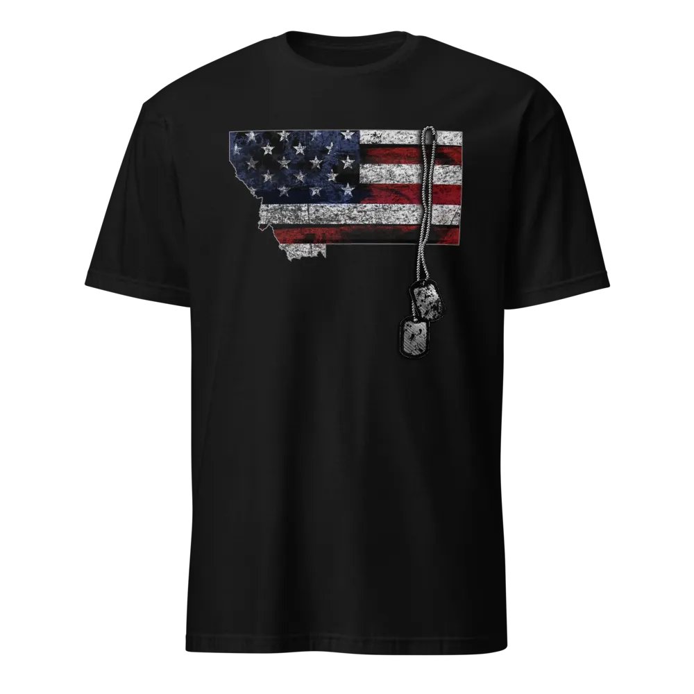 Montana Veteran Dog Tags product image (1)