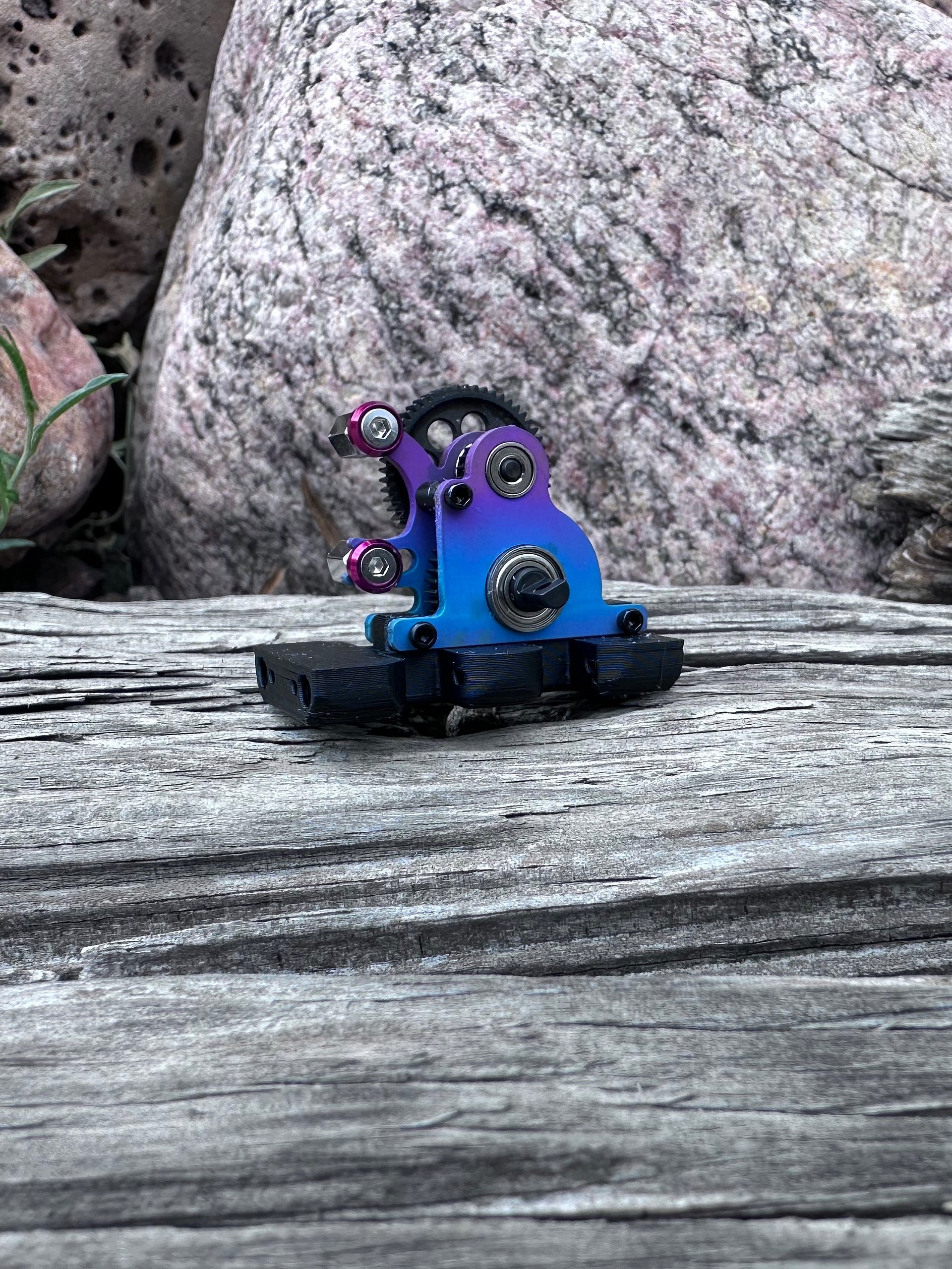 Custom Anodized Ti Transmissions, links, plates, etc product image (1)