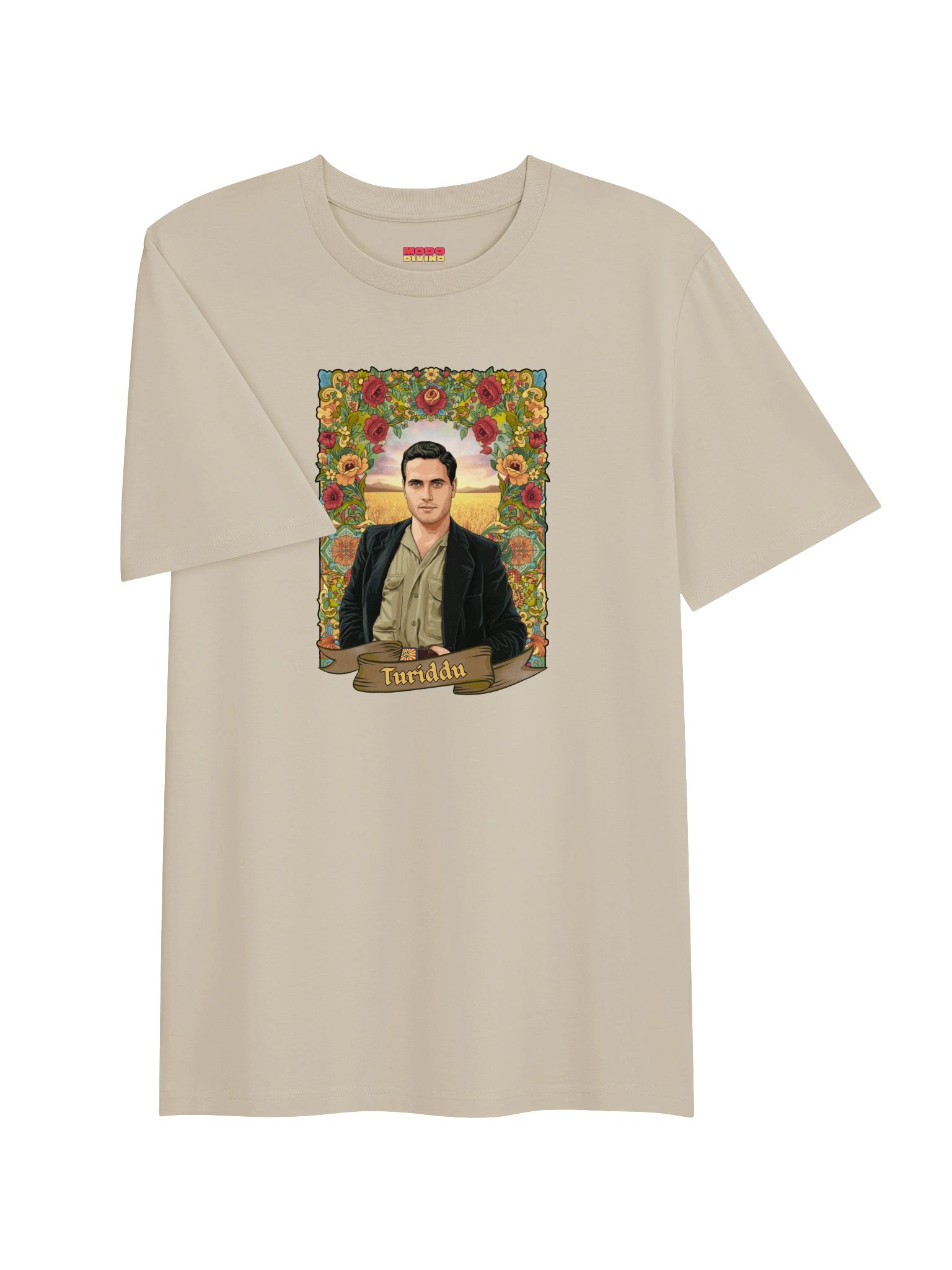 TURIDDU - Organic Ribbed Neck T-Shirt product image (6)