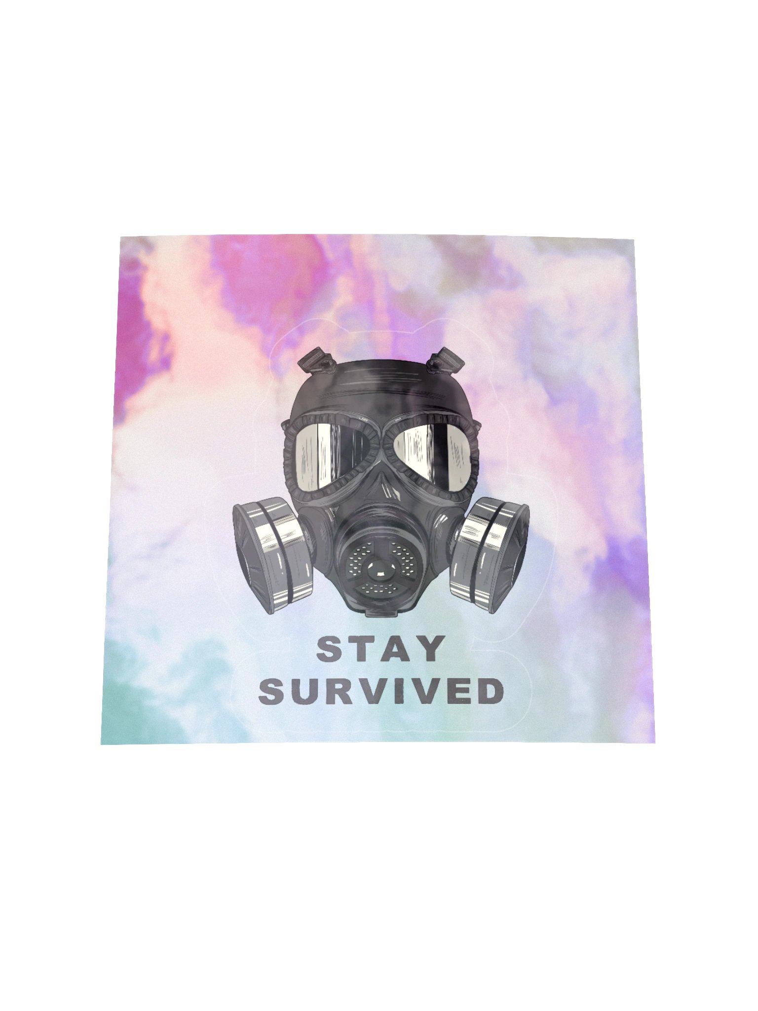 STAY SURVIVED Holographic Sticker product image (1)