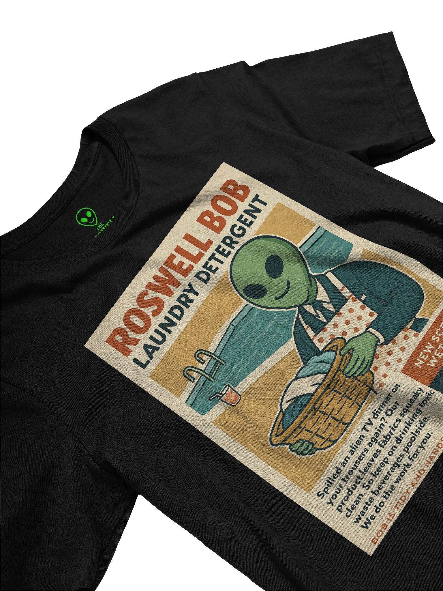 Laundry Detergent Roswell Aliens 1950's Retro Concert Tee Fit Unisex T-Shirt product image (20)