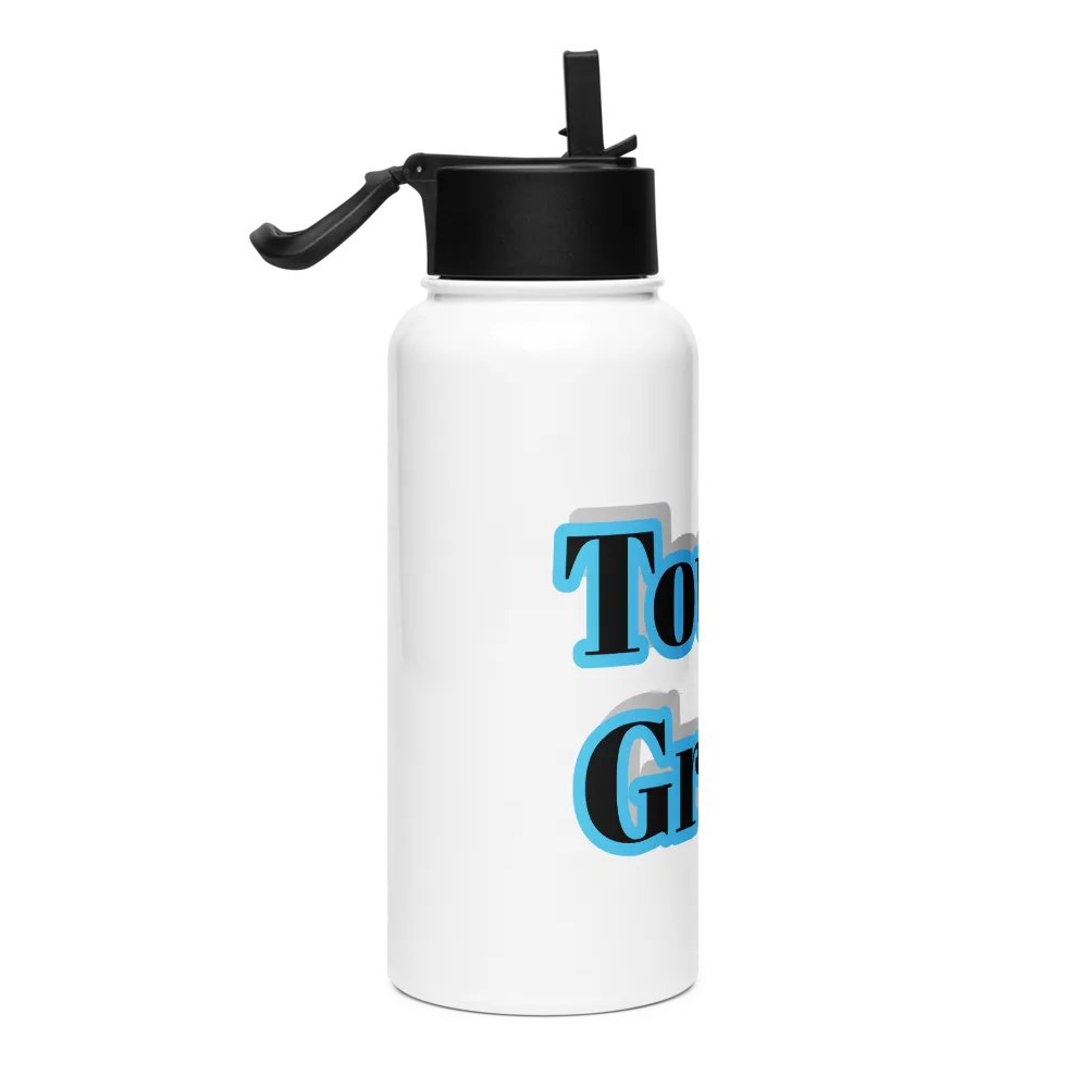 Touch grass water bottle product image (3)