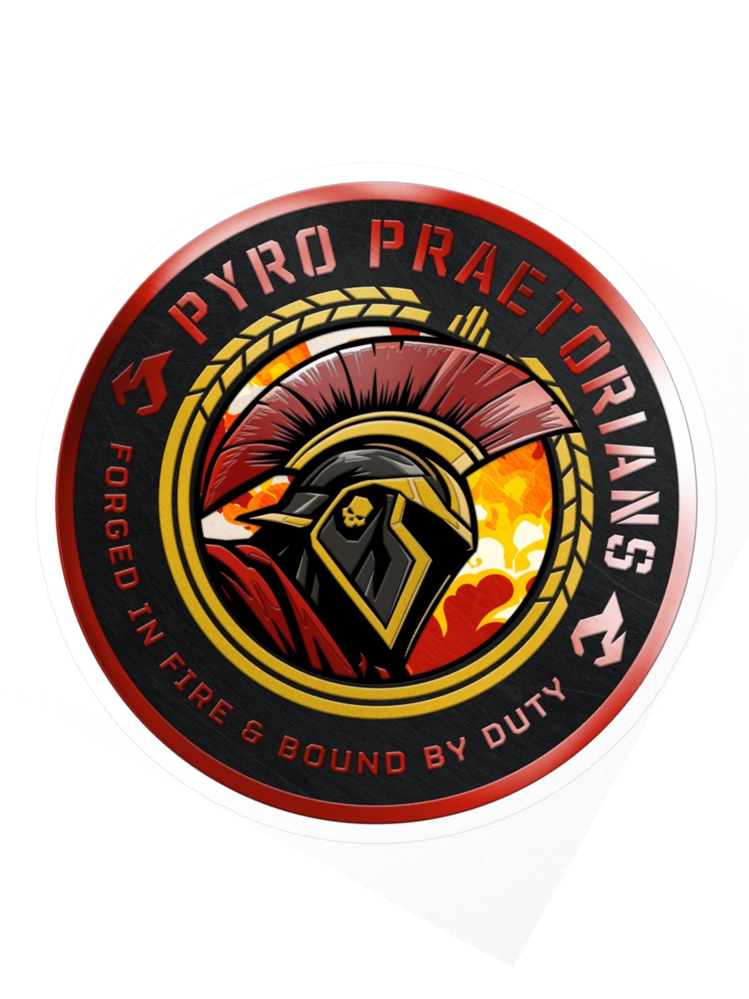 Pyro Praetorians Logo Sticker product image (2)