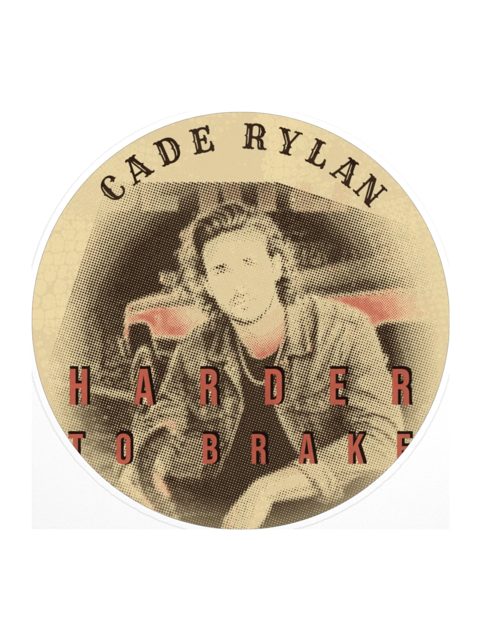 Harder To Brake Sticker product image (1)