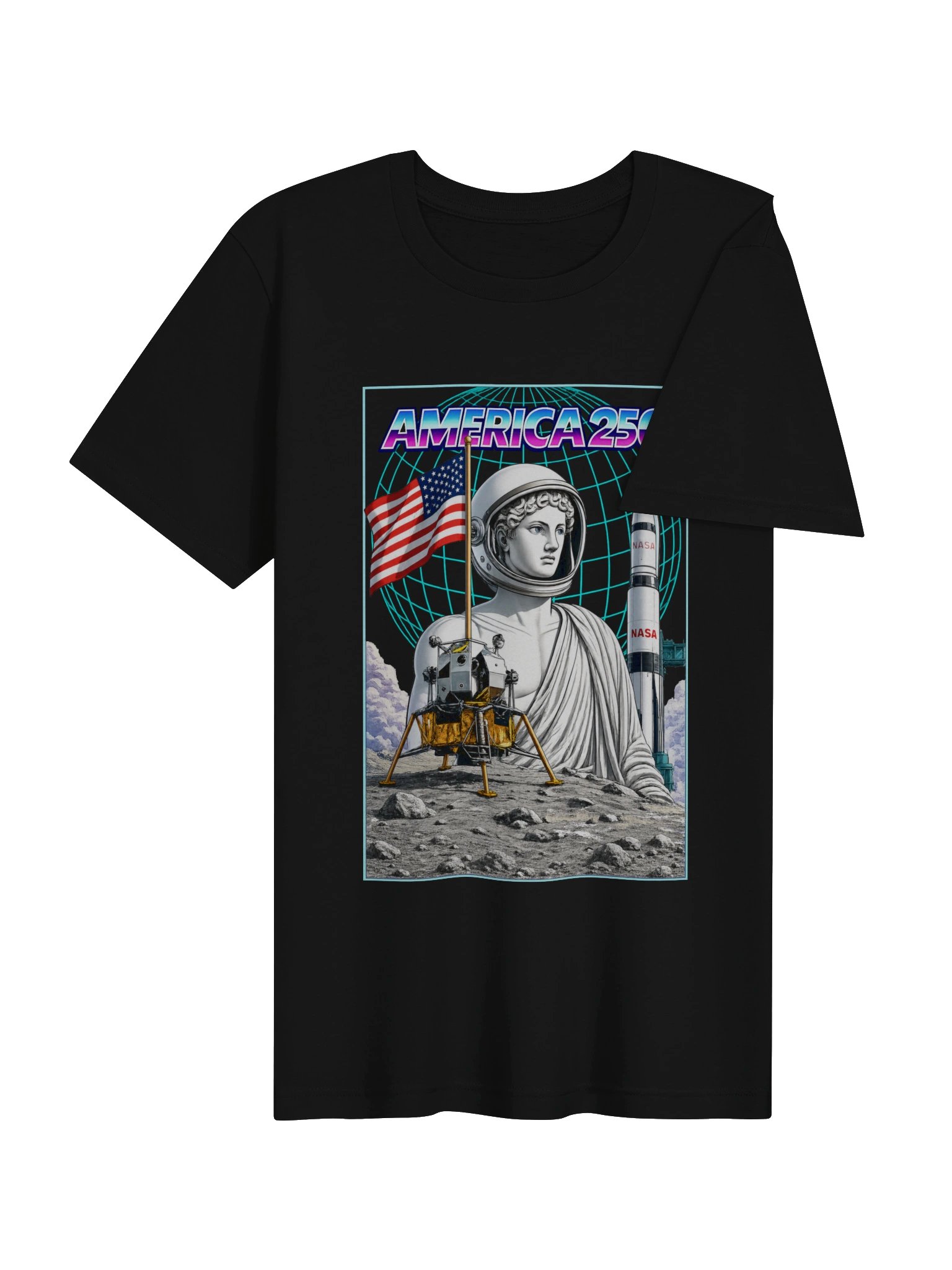 America 250 Astronaut Statue Tee product image (25)
