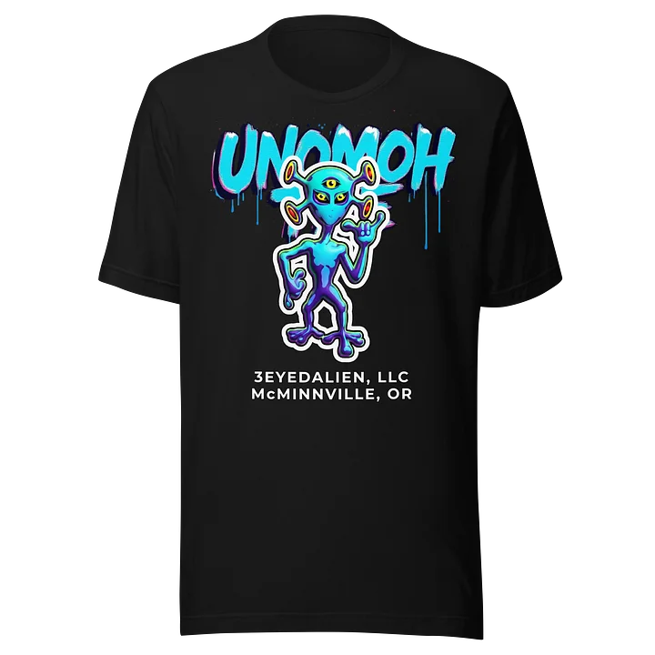 3 EYED ALIEN - UNOMOH Alien Shaka Logo Tee [Members Only] product image (1)