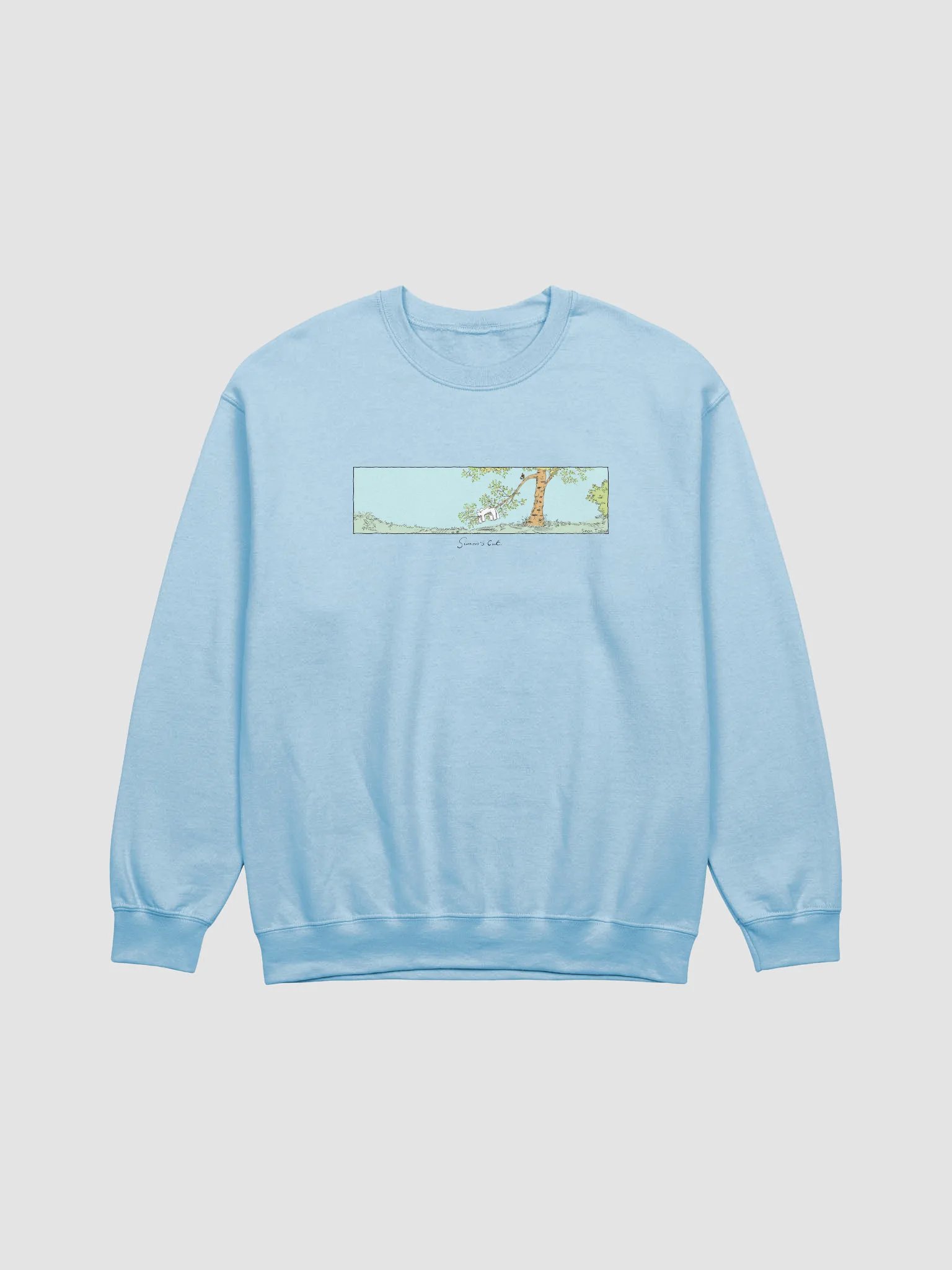 On The Tree Light Blue Sweatshirt product image (2)