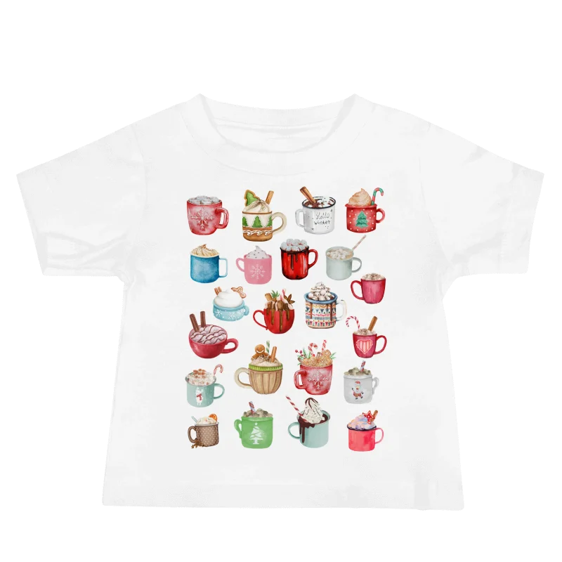 Hot Cocoa Collage Winter Toddler T-Shirt product image (3)