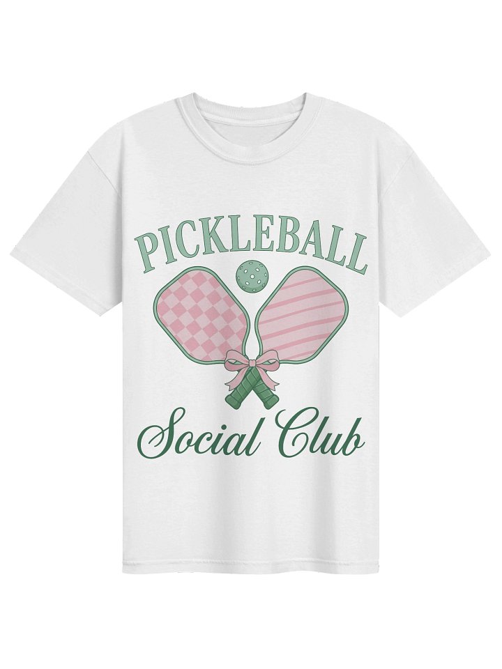 Pickleball Social Club Bow Paddle Tee product image (1)