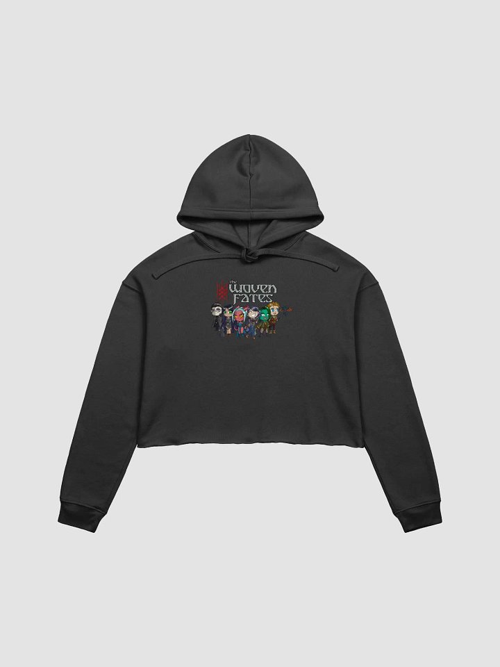 The Woven Fates Crop Top Hoodie product image (1)