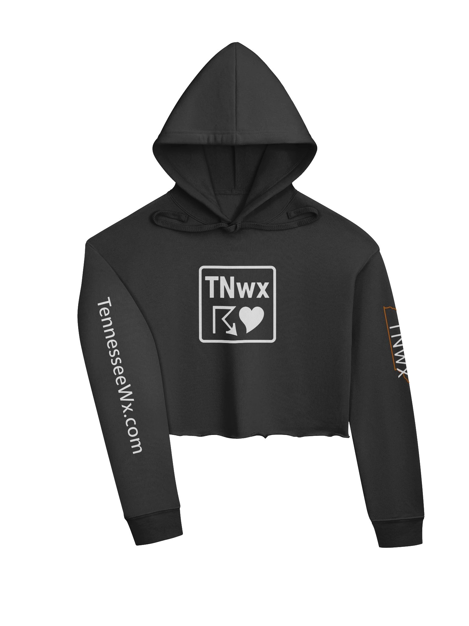 TNwx Tornado Heart Women's Fleece Hoodie product image (3)