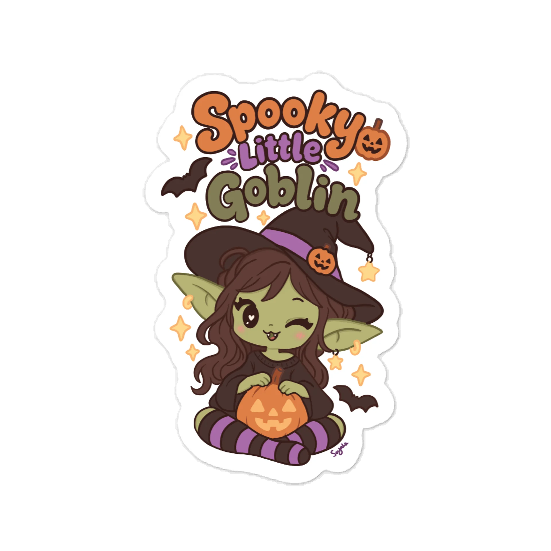 Spooky Poppy Halloween Sticker product image (1)