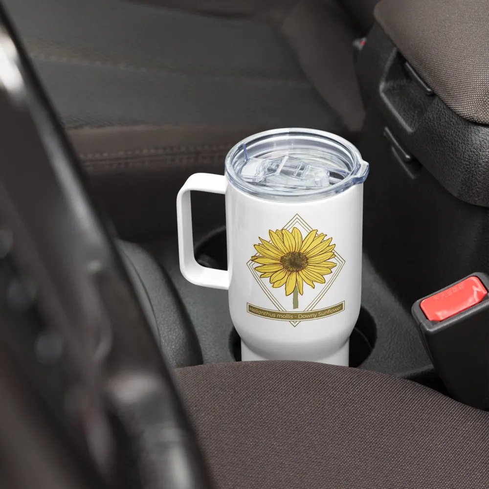 Helianthus Sunflower 25 Ounce Stainless Steel Travel Mug product image (7)