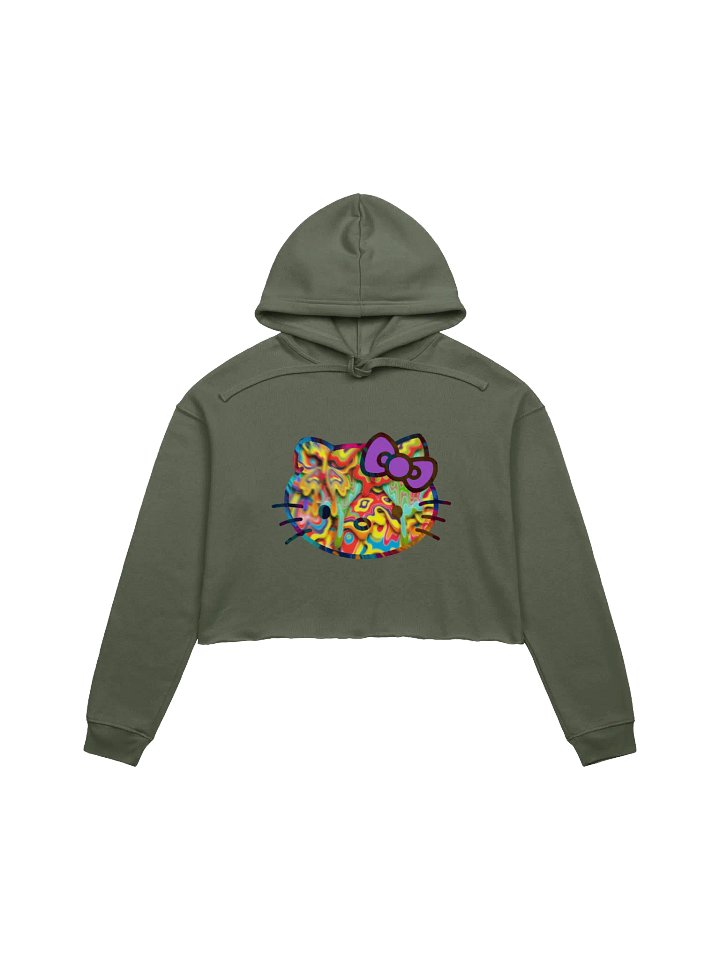 Hello Drippy Cropped Hoodie product image (1)
