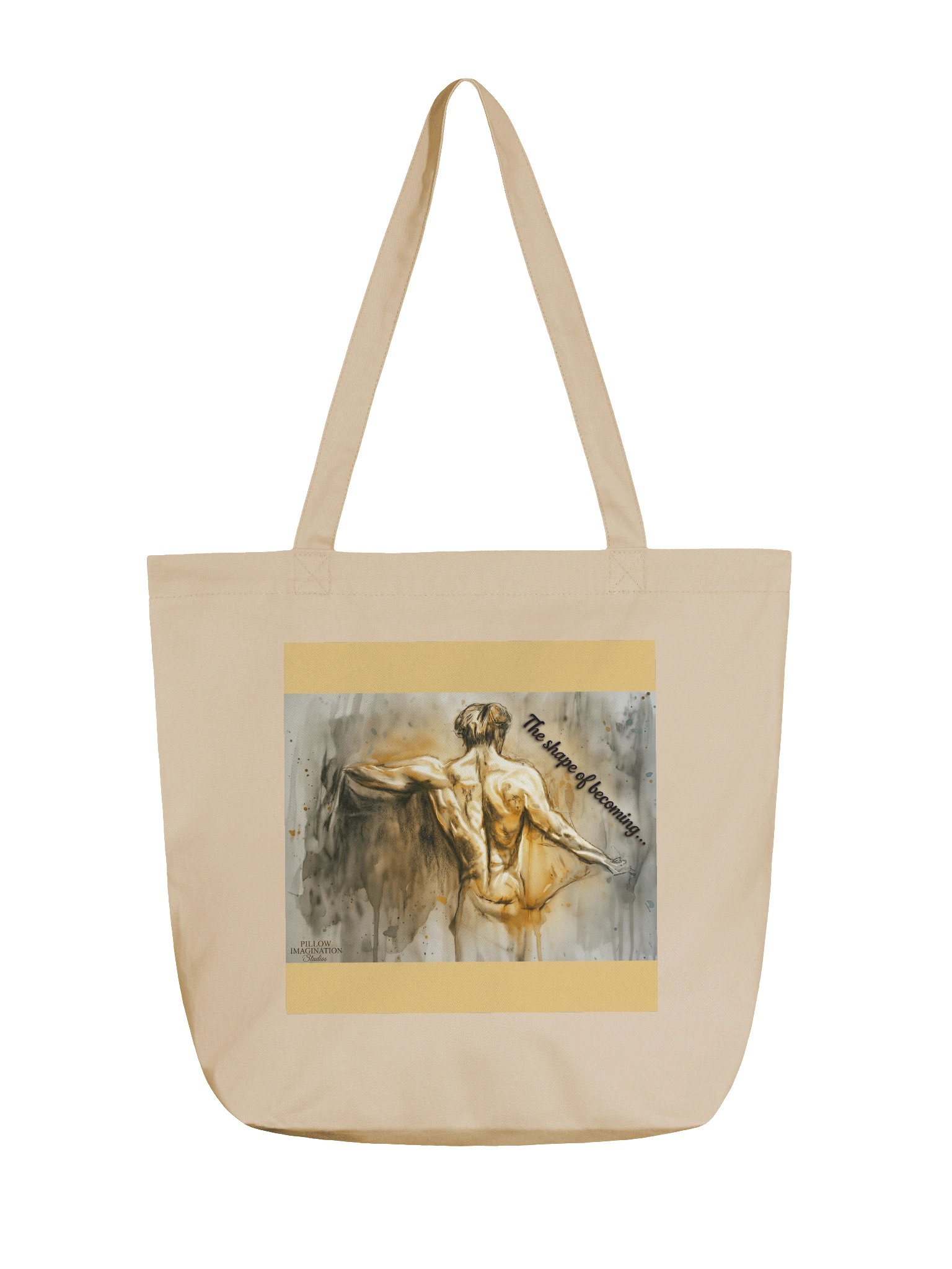 The Shape of Becoming — Organic Cotton Tote product image (1)