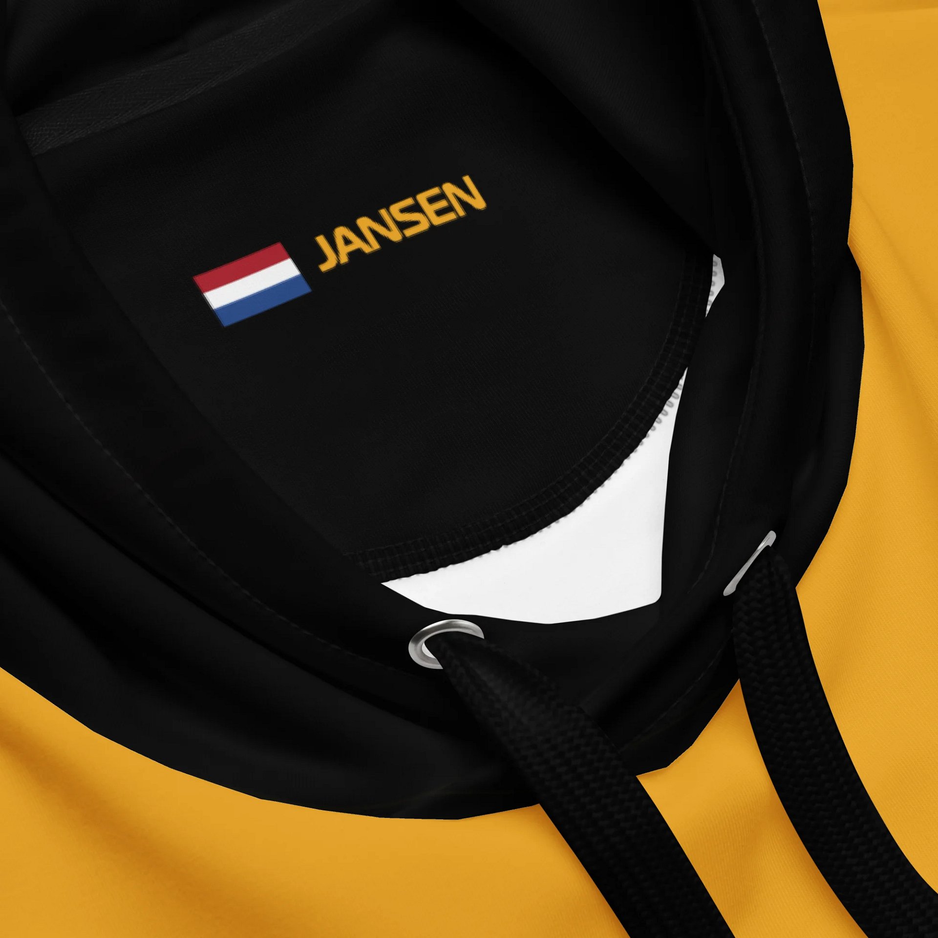 Jansen - Yellow Hoodie Personalized product image (4)