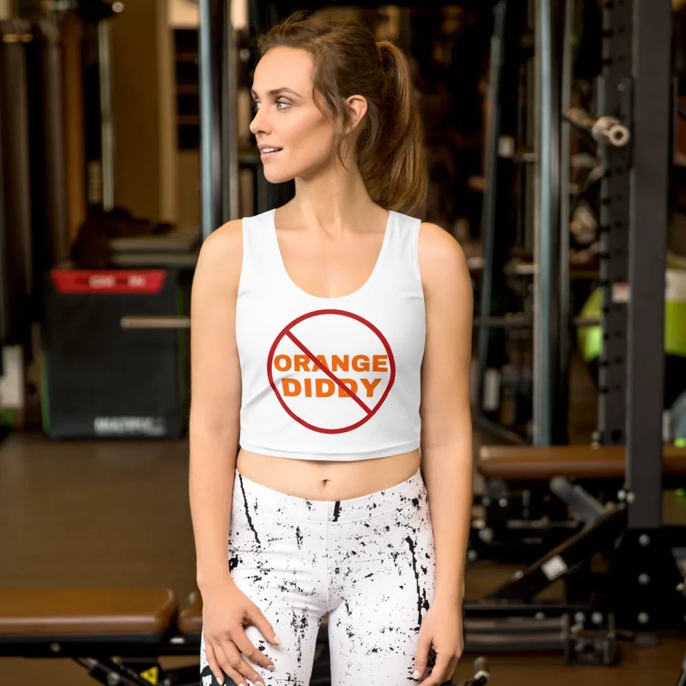 No Orange Diddy Stretchy Crop Top product image (4)
