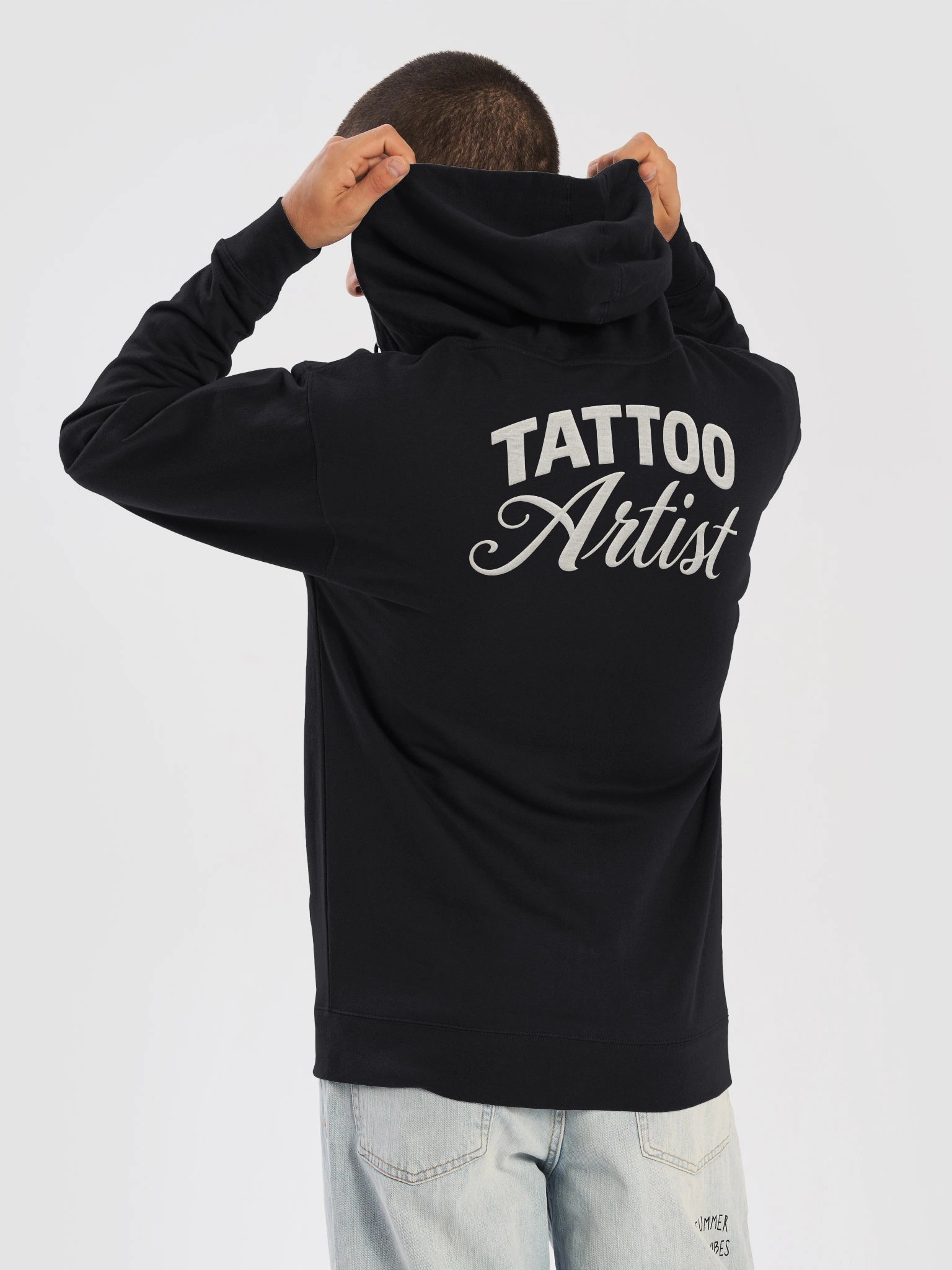 TMP Tattoo Artist Zip-Up Hoodie product image (2)