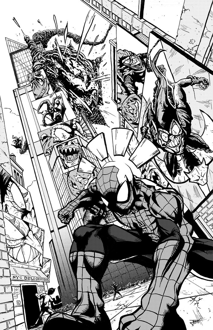 "All Eyes on Me" | Spider-Man Art Print product image (2)