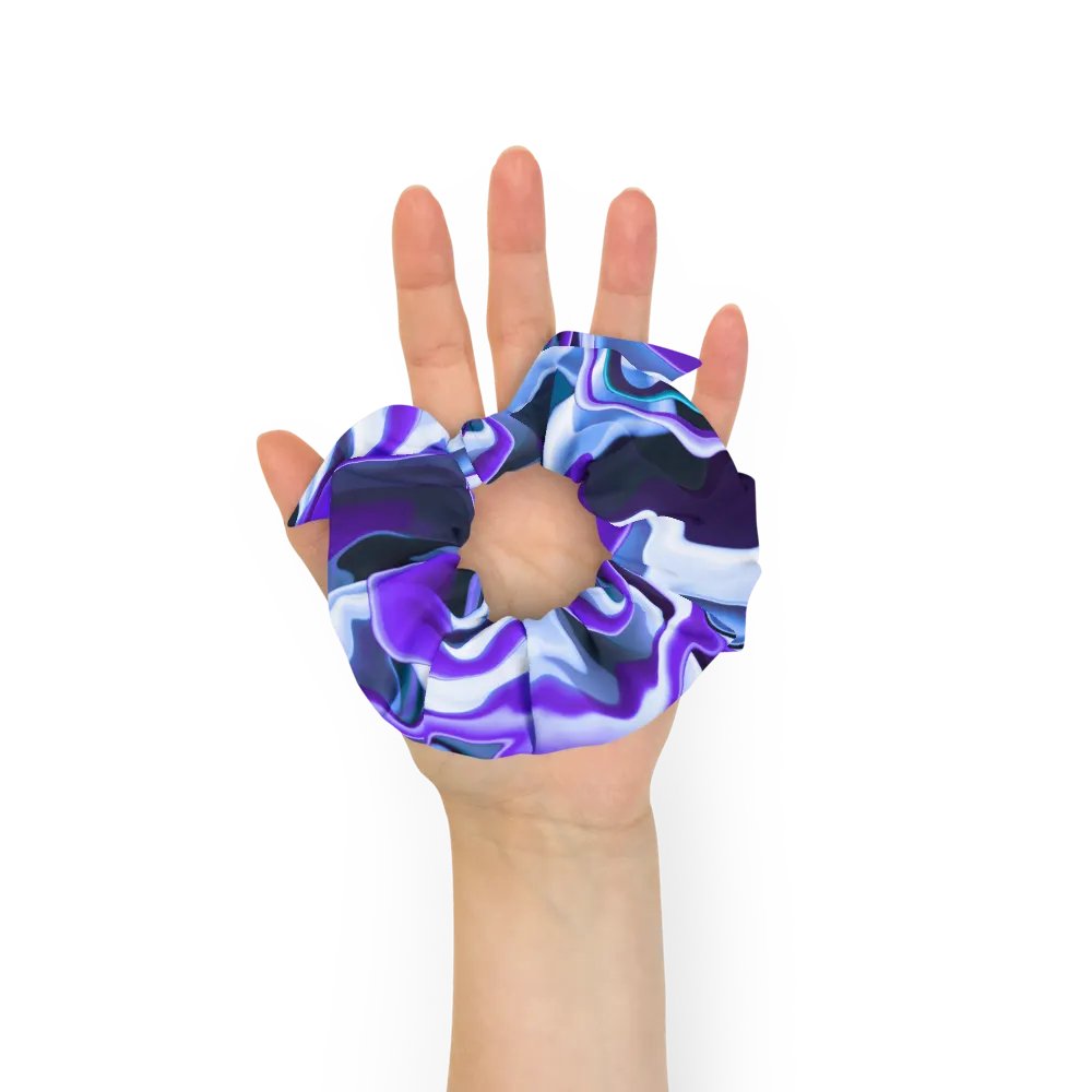 Purple ripple Scrunche product image (10)