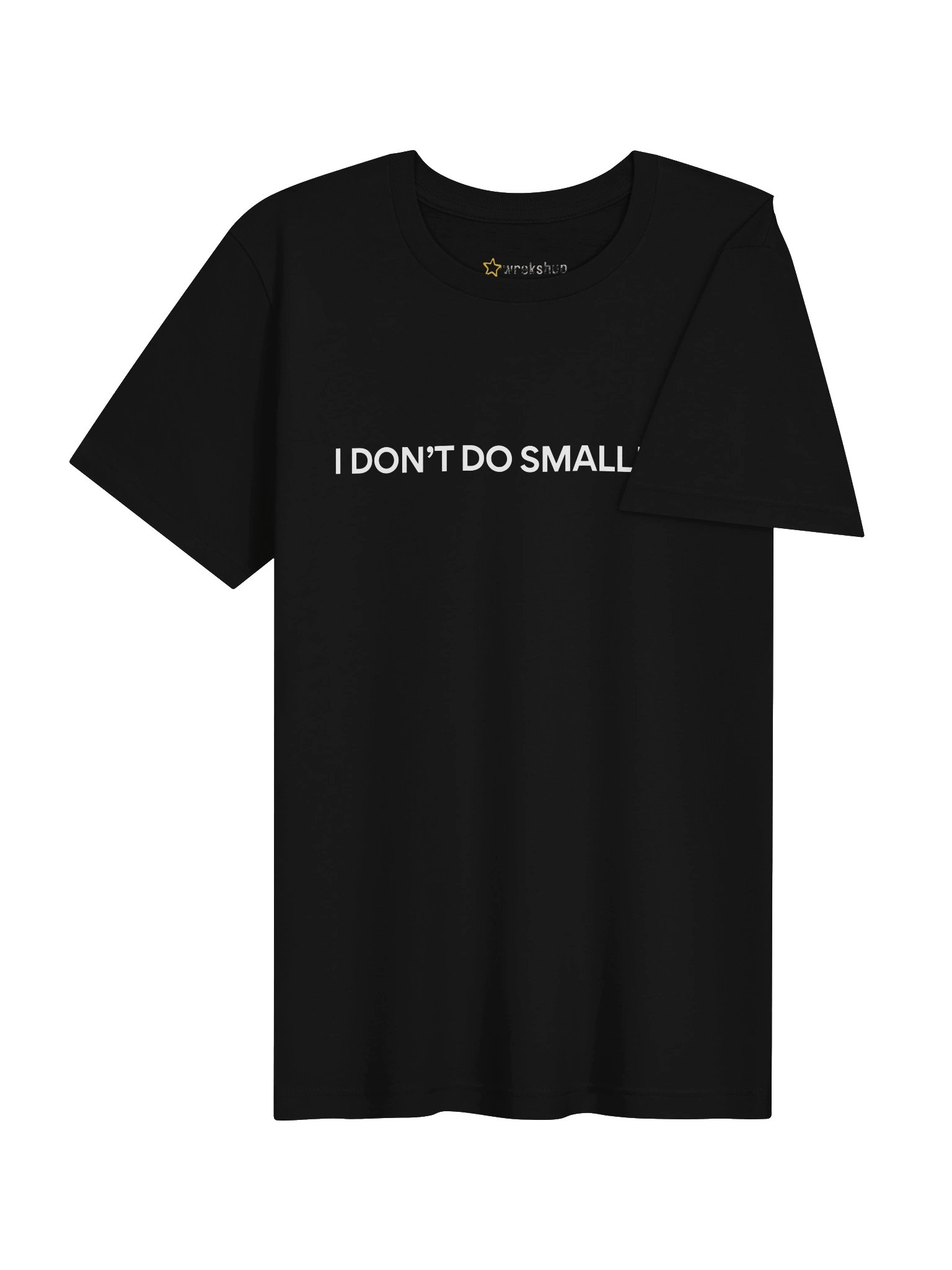 I Don’t Do Small Talk Tee - BLACK product image (4)