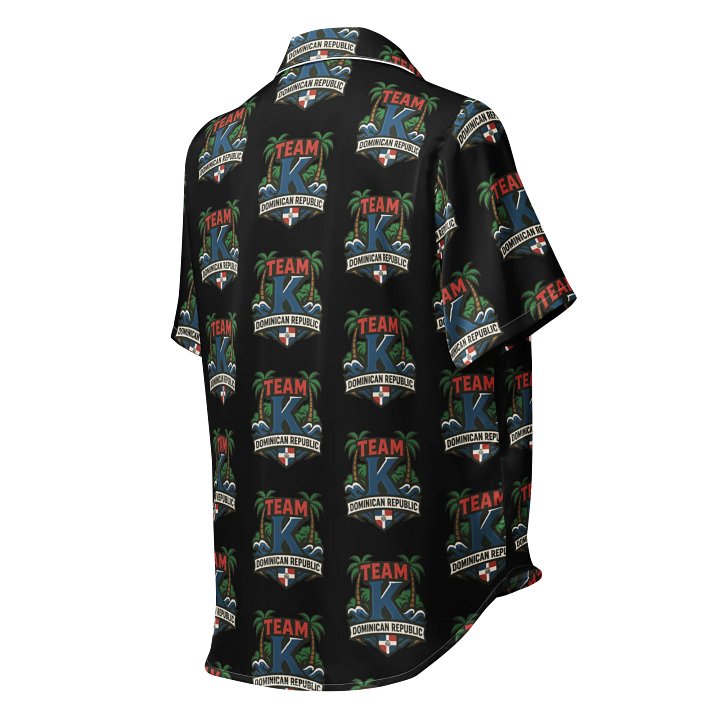 TEAM K Dominican Republic Women's Short Sleeve Pajama Top product image (2)