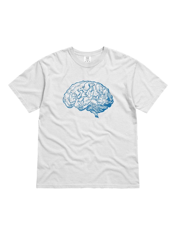 Blue Brain Heavyweight T-shirt product image (3)