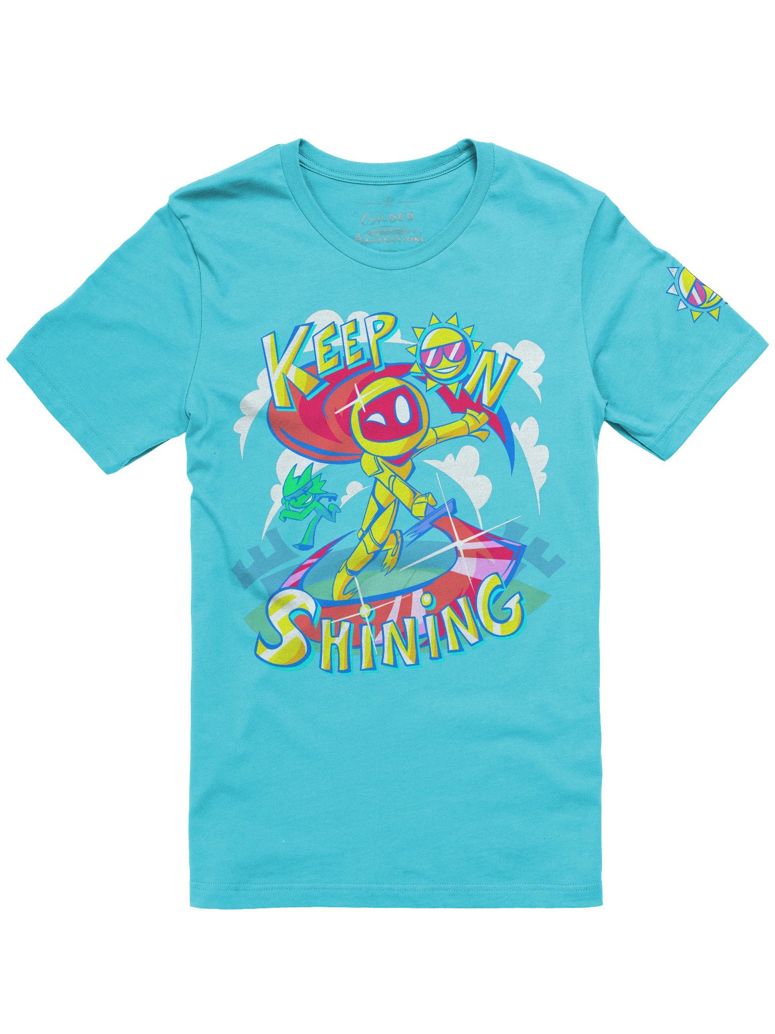 Keep on Shining T-Shirt (Front Graphic) product image (1)