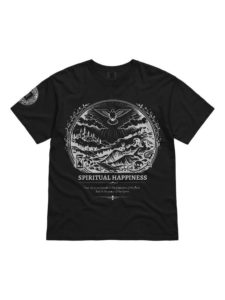 Spiritual Happiness (White on Black/Color) product image (1)