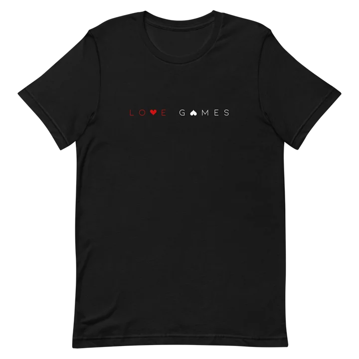 Love Games Tee - Black product image (1)